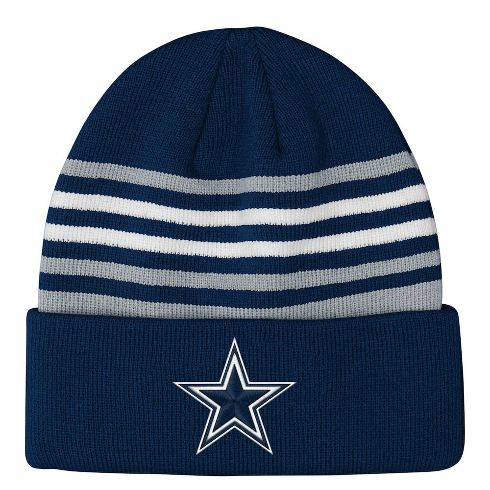 Dallas Cowboys Outerstuff Youth Essentials Cuffed Knit Hat Navy - NFL