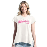 Philadelphia Eagles Margaritaville Women's Gametime Is Paradise T-Shirt Green - NFL