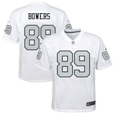 Brock Bowers Las Vegas Raiders Youth Alternate Game Jersey White - Nike