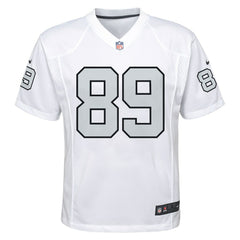 Brock Bowers Las Vegas Raiders Youth Alternate Game Jersey White - Nike