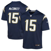 Ladd McConkey Los Angeles Chargers Youth Alternate Super Chargers Game Player Jersey Navy - Nike