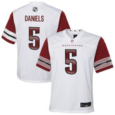 Jayden Daniels Washington Commanders Youth Game Jersey White - Nike