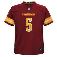 Jayden Daniels Washington Commanders Preschool Team Player Game Jersey Burgundy - Nike