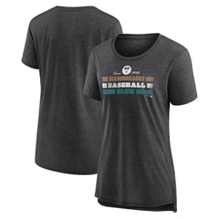 Arizona Diamondbacks Women's Power Swing Tri-Blend T-Shirt Lifestyle