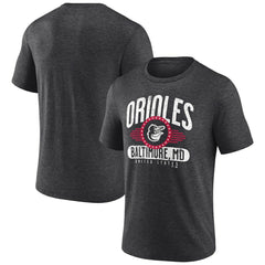 Baltimore Orioles Badge of Honor Tri-Blend T-Shirt discount