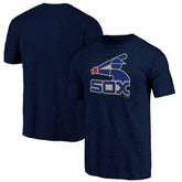 Chicago White Sox Cooperstown Official Logo Tri-Blend T-Shirt Clearance