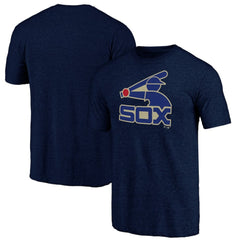 Chicago White Sox Cooperstown Official Logo Tri-Blend T-Shirt Clearance