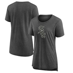 Chicago White Sox Women's Weathered Official Logo Tri-Blend T-Shirt Clearance