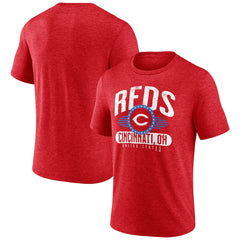 Cincinnati Reds Badge of Honor Tri-Blend T-Shirt discount