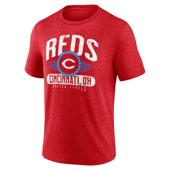 Cincinnati Reds Badge of Honor Tri-Blend T-Shirt discount
