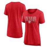 Cincinnati Reds Women's Toppler Tri-Blend T-Shirt Lifestyle