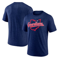 Cleveland Guardians State Guard Tri-Blend T-Shirt Clearance