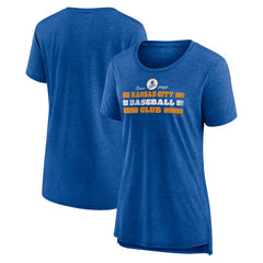 Kansas City Royals Women's Power Swing Tri-Blend T-Shirt Lifestyle