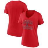 Los Angeles Angels Women's Victory Script V-Neck T-Shirt On Sale