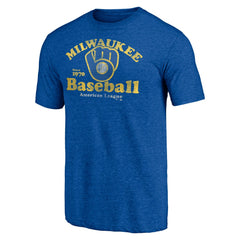Milwaukee Brewers Our Game Tri-Blend T-Shirt discount