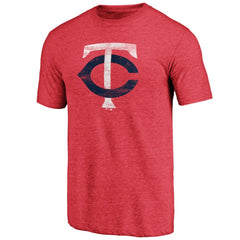 Minnesota Twins Weathered Official Logo Tri-Blend T-Shirt Sale