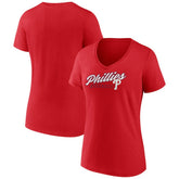 Philadelphia Phillies Women's One And Only V-Neck T-Shirt Near Me