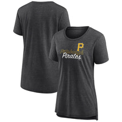 Pittsburgh Pirates Women's Practice Time Tri-Blend T-Shirt Clearance