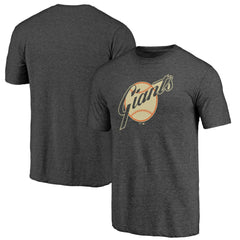 San Francisco Giants Cooperstown Official Logo Tri-Blend T-Shirt Clearance