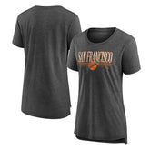 San Francisco Giants Women's Toppler Tri-Blend T-Shirt On Sale