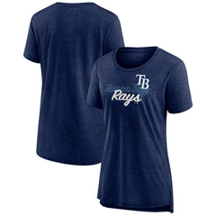 Tampa Bay Rays Women's Practice Time Tri-Blend T-Shirt Clearance