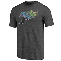 Tampa Bay Rays Cooperstown Official Logo Tri-Blend T-Shirt Online