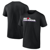 Minnesota Vikings Canada T-Shirt Black - NFL