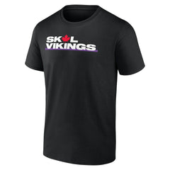 Minnesota Vikings Canada T-Shirt Black - NFL
