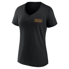 Bryant Young San Francisco 49ers Women's Hall of Fame V-Neck T-Shirt Black - NFL