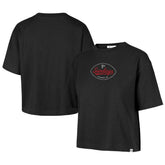 Atlanta Falcons '47 Women's Windthrow Reed City Sundays T-Shirt Black - 47 brand