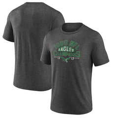 Philadelphia Eagles Old Fashioned Tri-Blend T-Shirt Charcoal - NFL