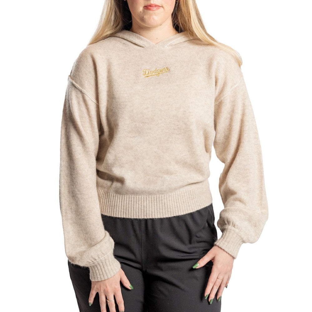 Los Angeles Dodgers Lusso Women's Beatriz Cashmere Pullover Hoodie discount