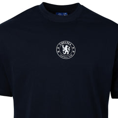 Chelsea Sport Design Sweden Game Day Graphic T-Shirts - Navy