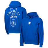 Chelsea Sport Design Sweden Streetwear Relaxed Pullover Hoodie - Royal