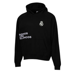 Real Madrid Sport Design Sweden Overtime Oversized Raglan Hoodie - Black