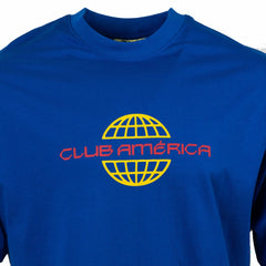 Club America Sport Design Sweden Worldwide Oversized T-Shirts - Royal