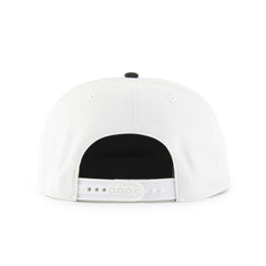 Dallas Cowboys '47 Foundational Captain Snapback Hat White/Navy - 47 brand