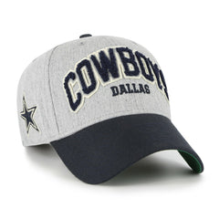 Dallas Cowboys '47 Standish MVP Adjustable Hat Heather Gray - 47 brand