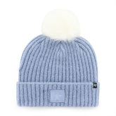 Dallas Cowboys '47 Women's Mellow Cuffed Knit Hat with Pom Light Blue - 47 brand