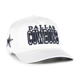 Dallas Cowboys '47 Women's Outspoken Hitch Adjustable Hat White - 47 brand