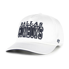 Dallas Cowboys '47 Women's Outspoken Hitch Adjustable Hat White - 47 brand