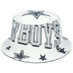 Dallas Cowboys '47 Women's Energize Bucket Hat White - 47 brand