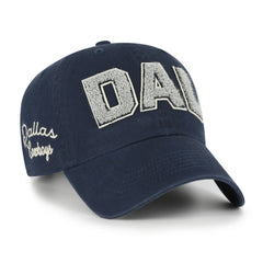 Dallas Cowboys '47 Women's Zoey Clean Up Adjustable Hat Navy - 47 brand