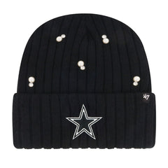 Dallas Cowboys '47 Women's Claudette Cuffed Knit Hat Black - 47 brand