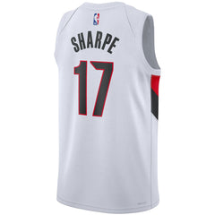 Nike - Shaedon Sharpe Portland Trail Blazers Unisex Swingman Player Jersey - Association Edition - White