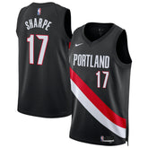 Nike - Shaedon Sharpe Portland Trail Blazers Unisex Swingman Jersey - Icon Edition - Black