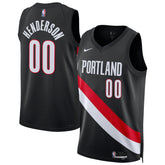 Nike - Scoot Henderson Portland Trail Blazers Unisex Swingman Jersey - Icon Edition - Black
