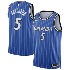 Nike - Paolo Banchero Orlando Magic Unisex Swingman Player Jersey - Icon Edition - Blue