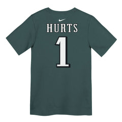 Jalen Hurts Philadelphia Eagles Preschool Player Name & Number T-Shirt Midnight Green - Nike