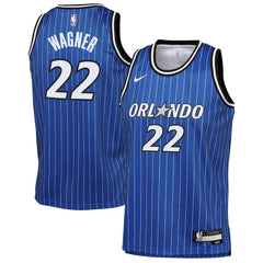 Nike - Franz Wagner Orlando Magic Youth Icon Edition Swingman Jersey - Blue